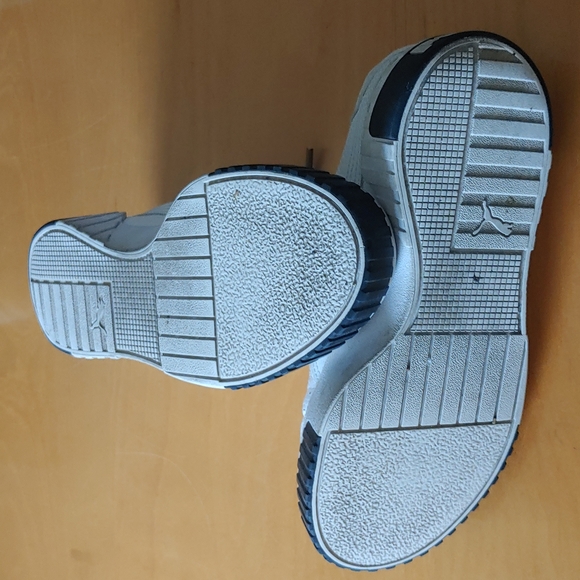 Leather Puma Cali Platform Sneaker - Picture 4 of 6